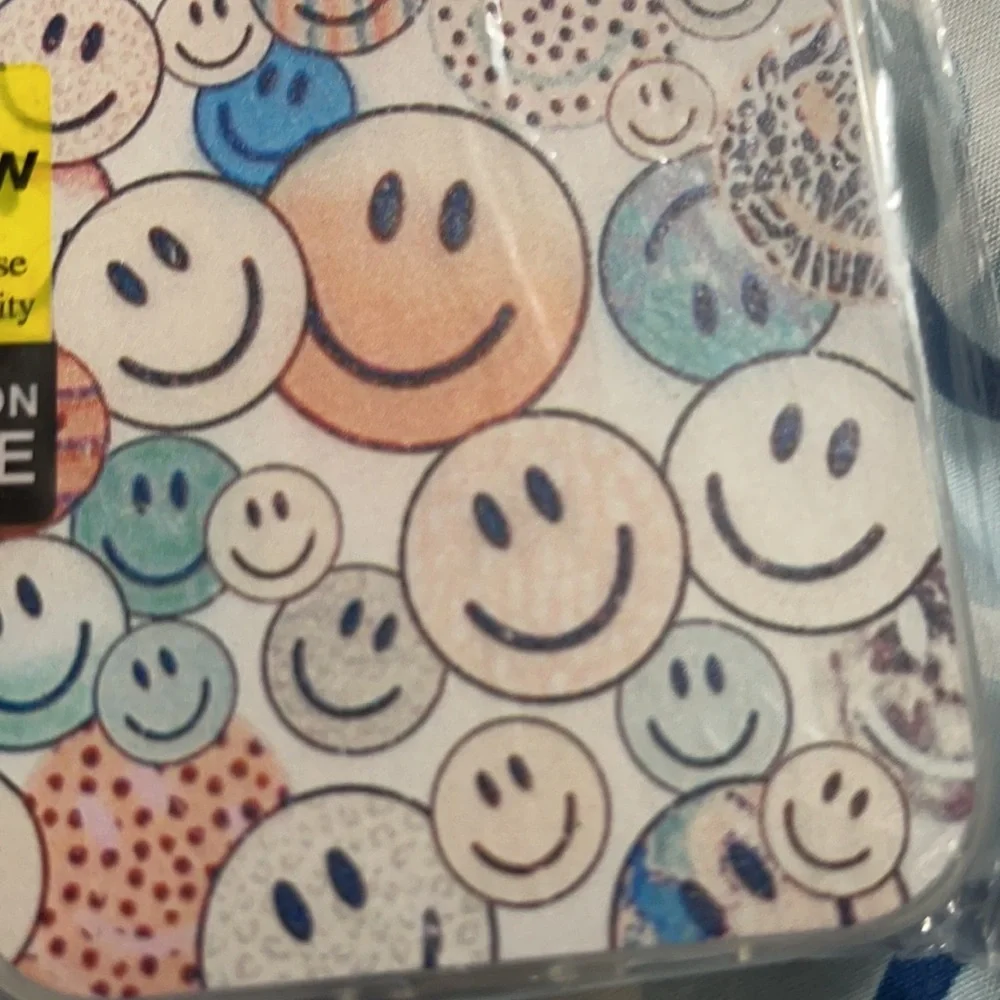 New smiley face phone case